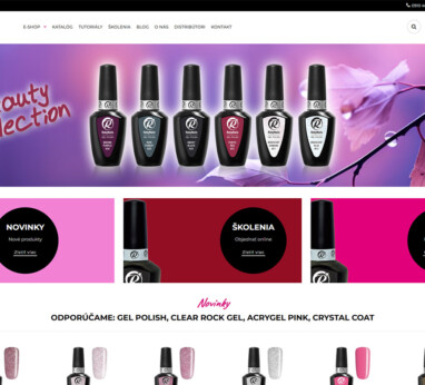 vytvorenie eshopu robynails